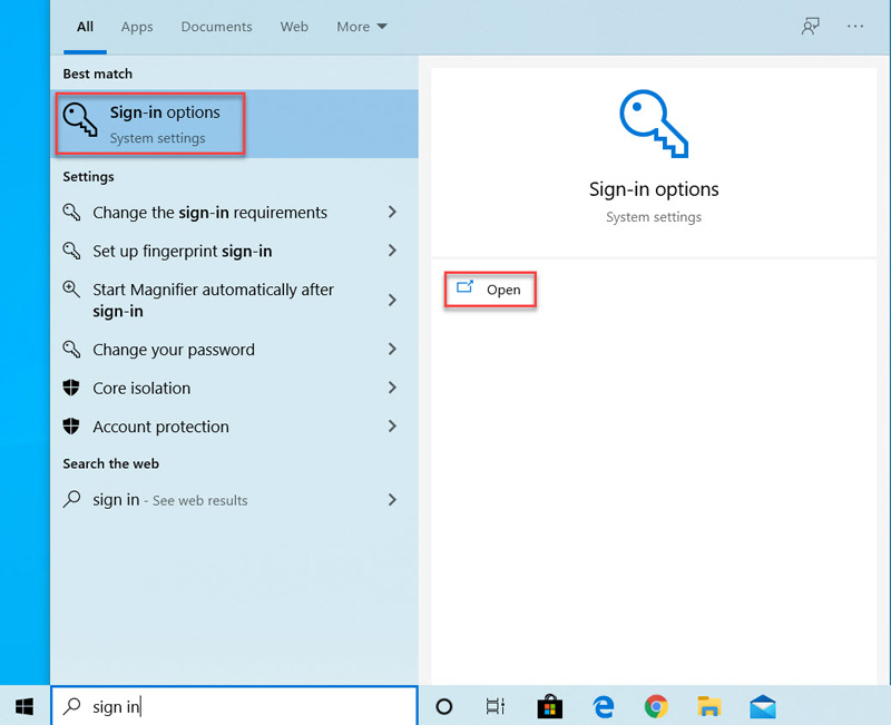 Disable or enable password login after resuming from sleep in Windows
