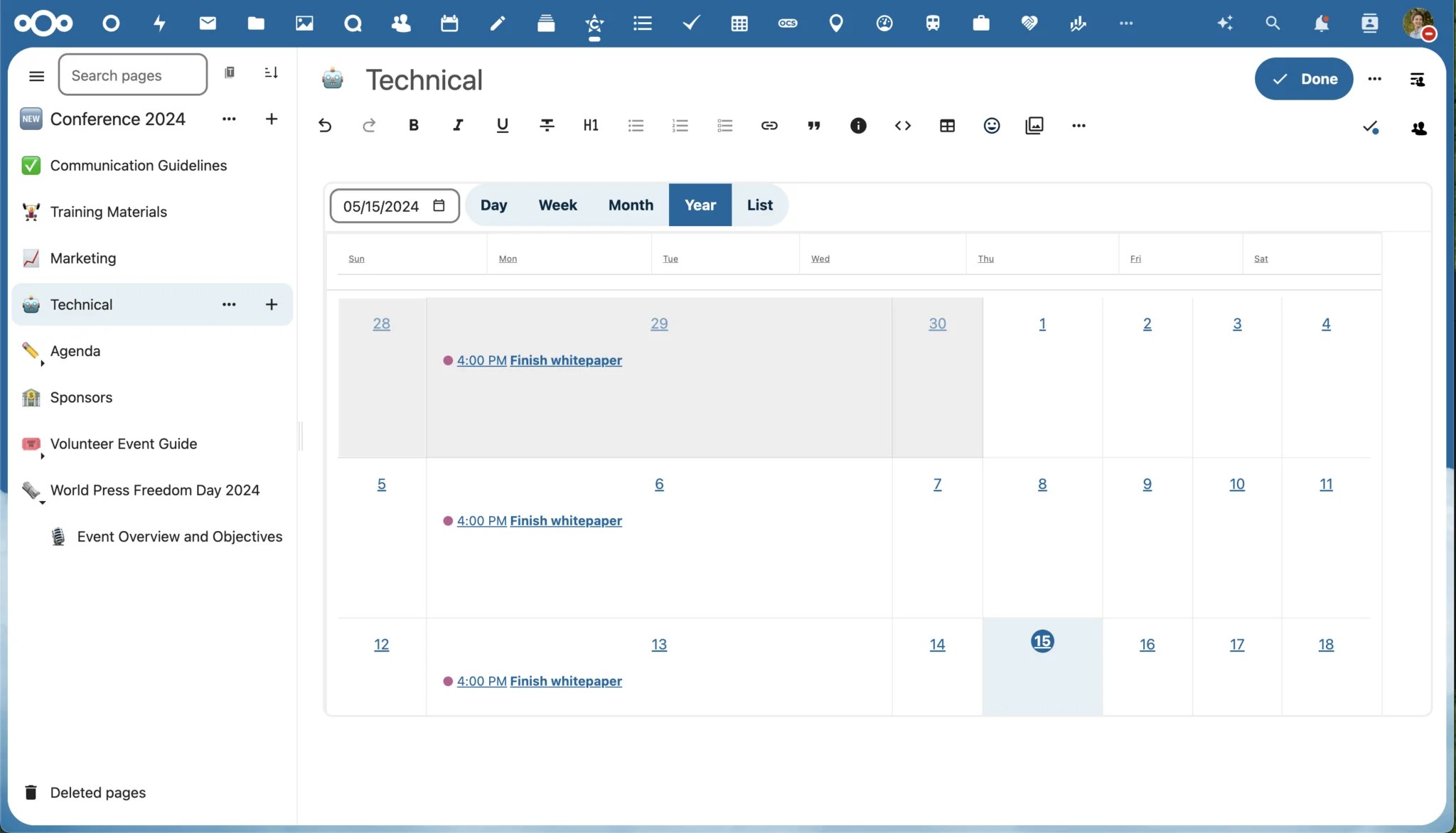 Guide to interactive widgets in Nextcloud Hub Nextcloud One For All