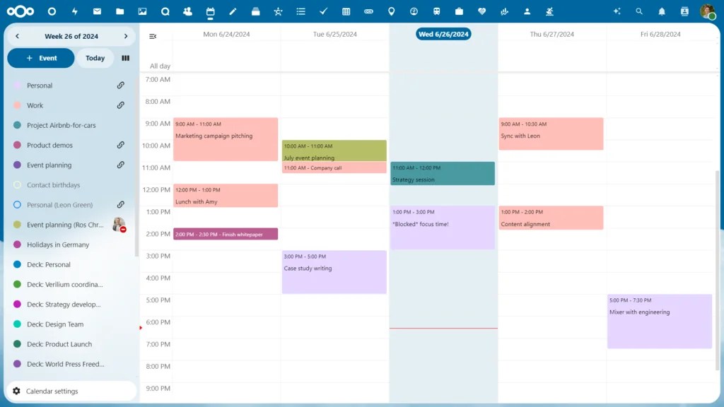 How to set up a meeting effectively in Nextcloud Calendar Nextcloud