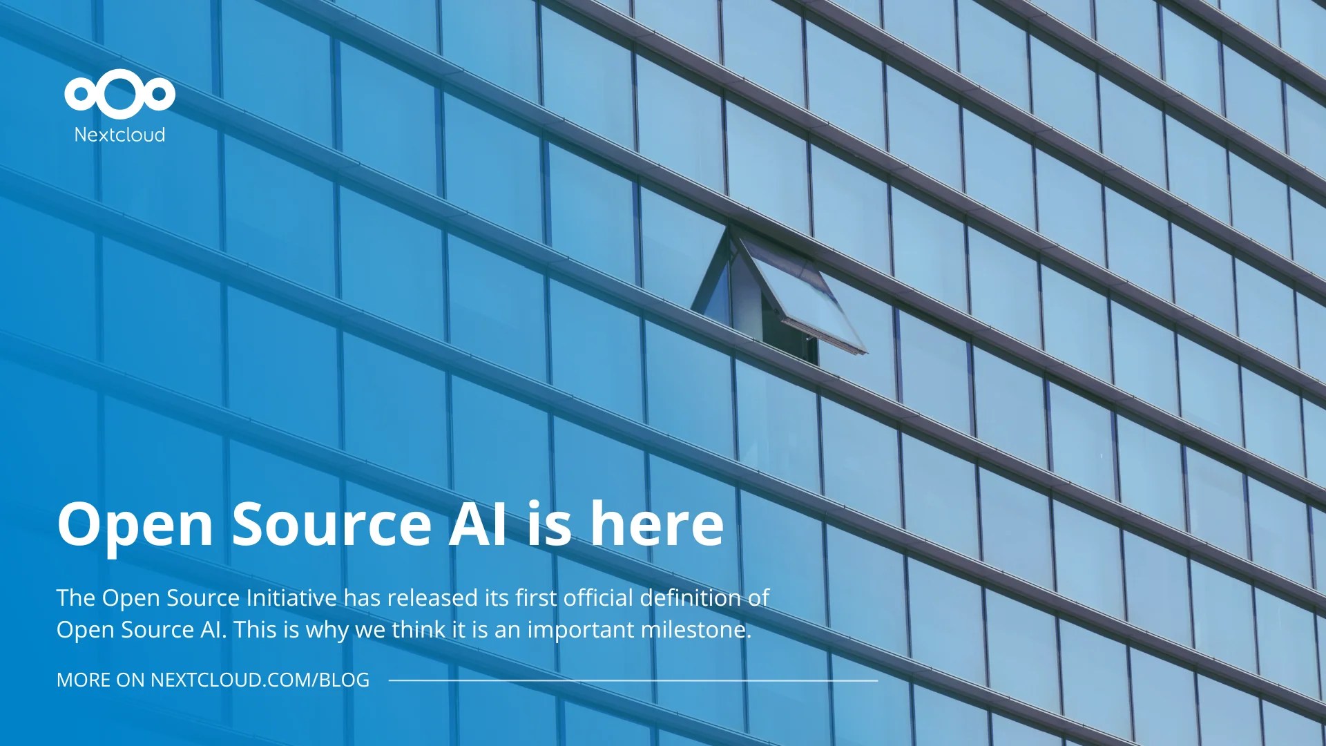 Open Source AI is here Nextcloud