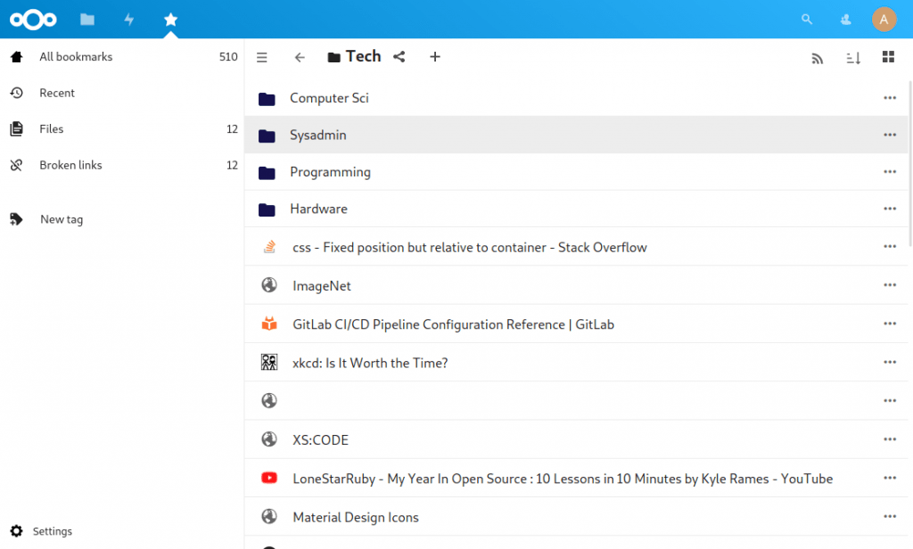 Featuring Bookmarks, the app that organizes your favorite bookmarks