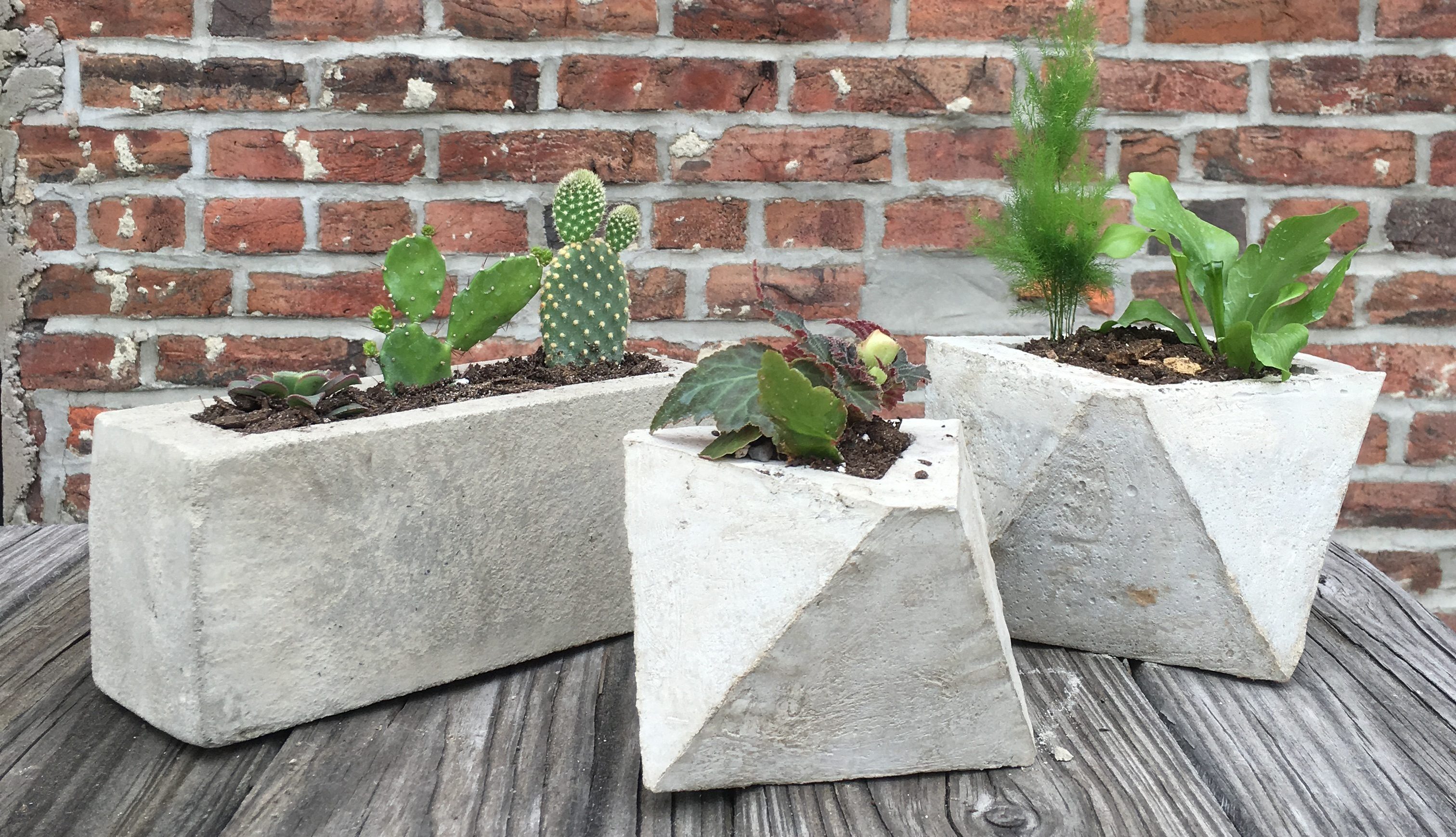 Make Your Own Concrete Planter NextFab