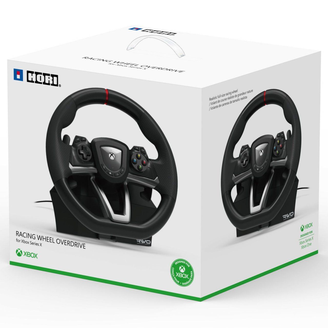 Купить Руль с педалями Hori Racing Wheel Overdrive (Xbox One/Series X/S/PC) для Microsoft Xbox