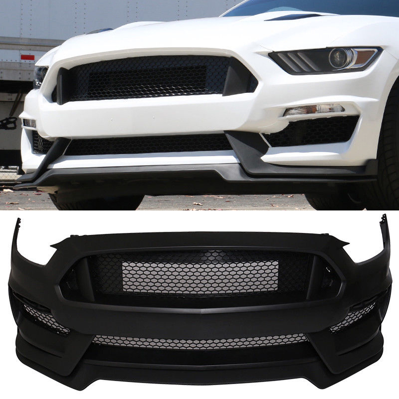 2015 17 Ford Mustang GT350 Style Front Bumper Conversion NextGen Speed