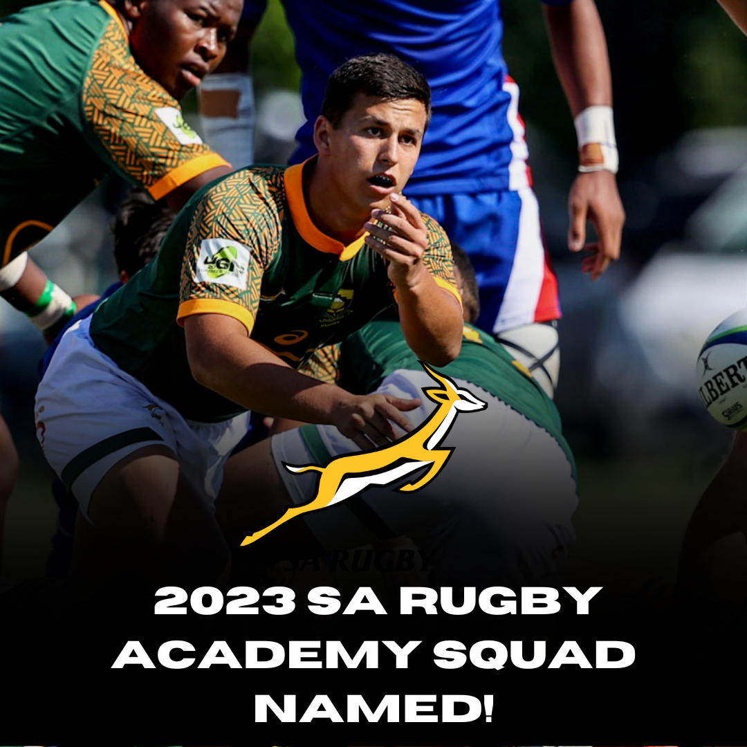 2023 SA Rugby Academy squad named NextGenXV