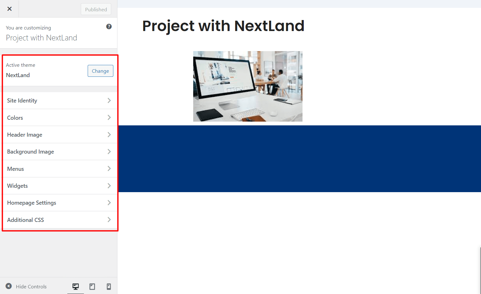 How To Create A Custom Home Page In WordPress NextLand Blog for