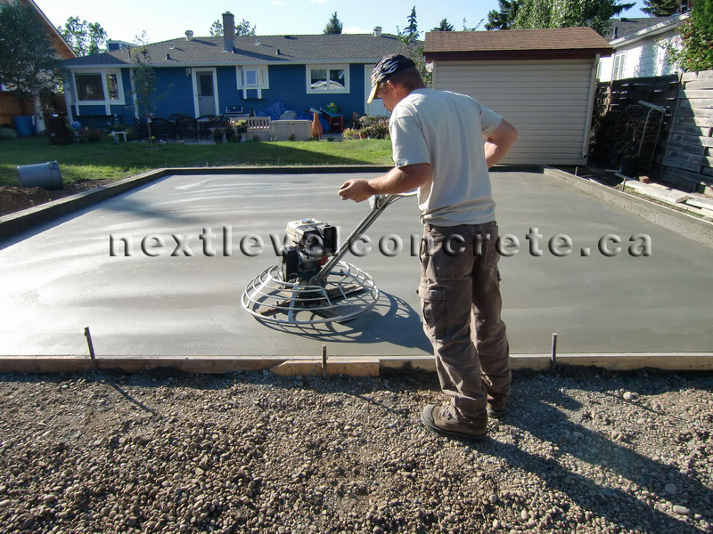 Edmonton Basement Floor Contractor Next Level Concrete Ltd