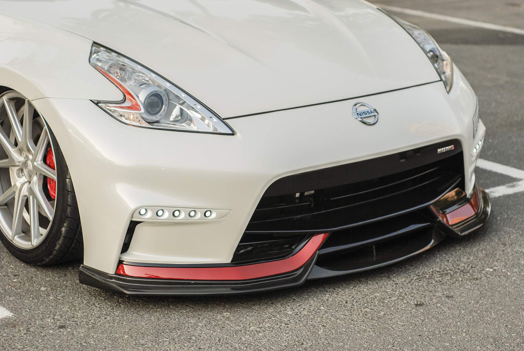 NextLevel Performance Carbon Signal V2 Front Lip Nissan 370Z Nismo