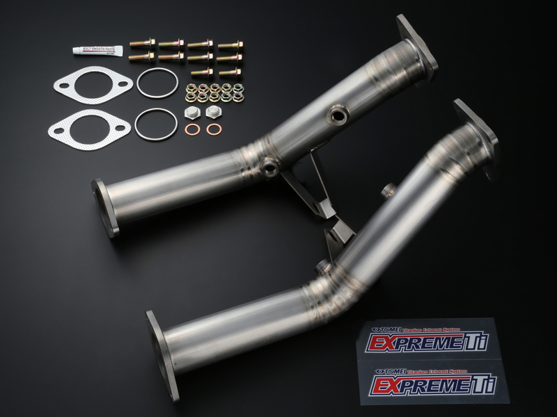 NextLevel Performance Tomei Expreme Titanium Test Pipes Nissan 350z