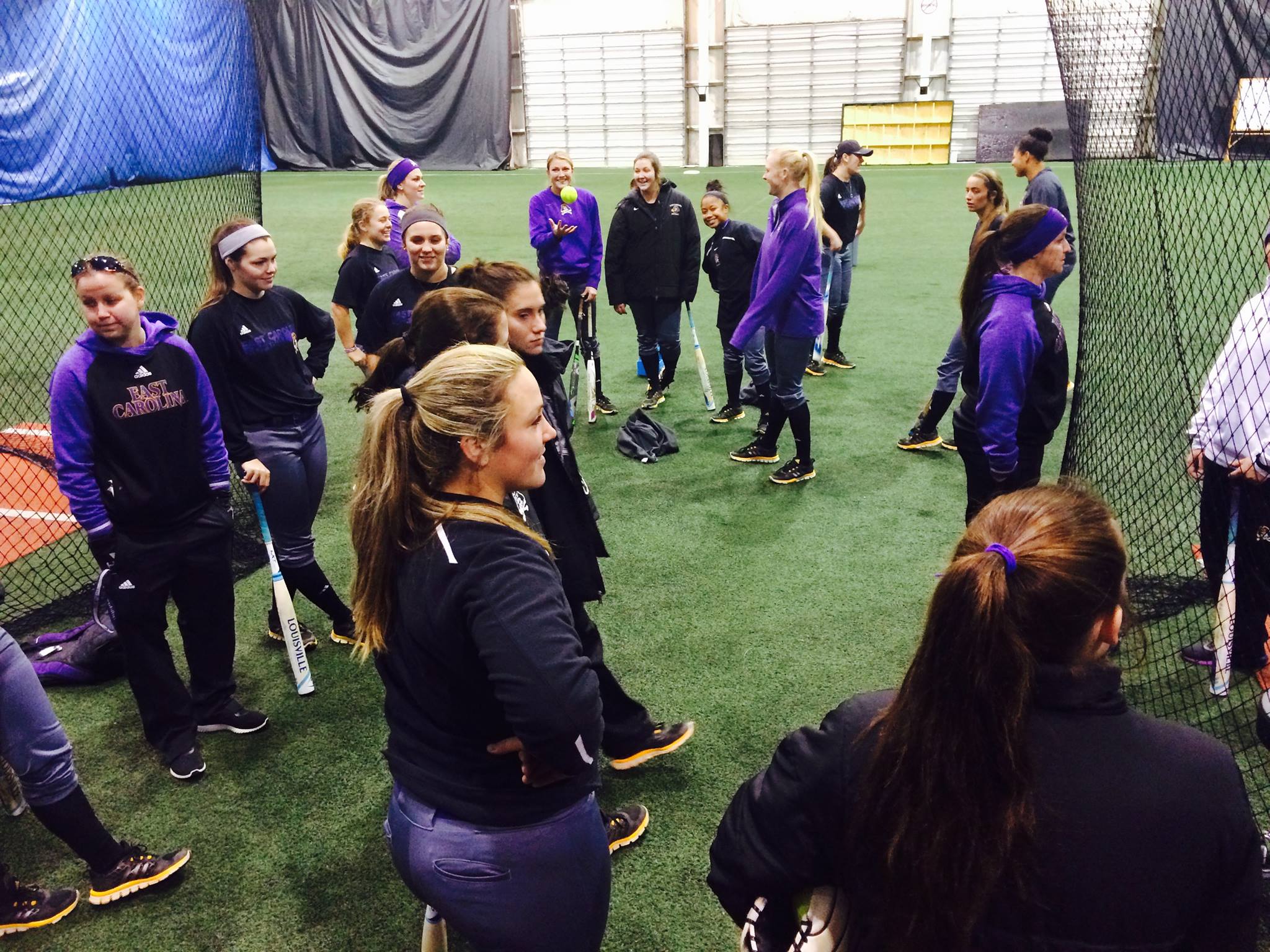 Next Level Training Center ECU Lady Softball Pirates Hold 1st