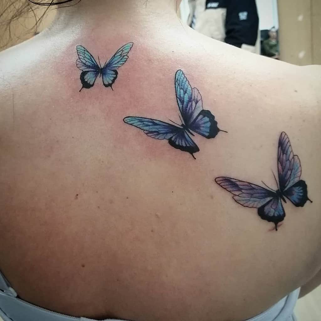 Top 63+ Best Blue Butterfly Tattoo Ideas [2021 Inspiration Guide]