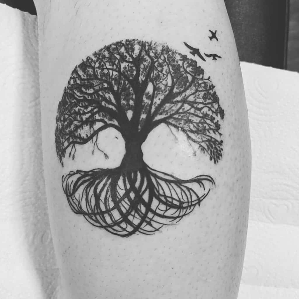 Top 50 Best Yggdrasil Tattoo Ideas [2022 Inspiration Guide] - Norse Mythology Tattoo Designs 1024_x_1024_jpg