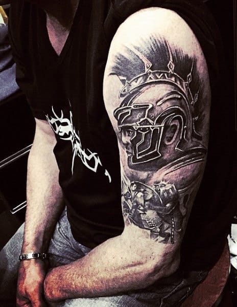 Top 51 Gladiator Tattoo Ideas - [2021 Inspiration Guide]