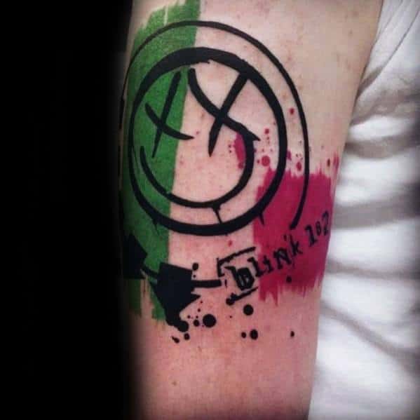50 Blink 182 Tattoos For Men Rock Band Ink Ideas