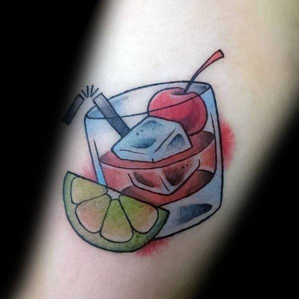 40 Lime Tattoo Ideas For Men Citrus Fruit Designs