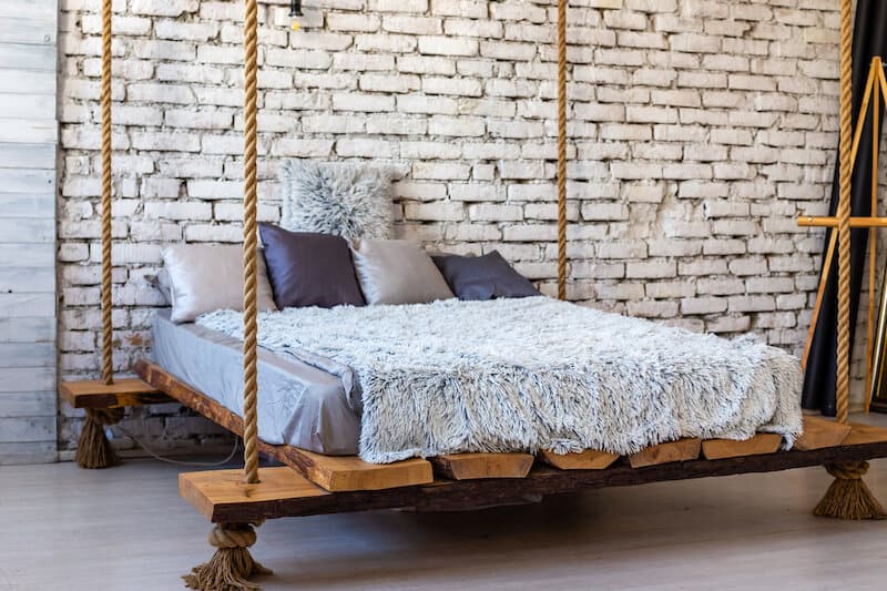 Innovative and Elegant Hanging Bed Design Ideas