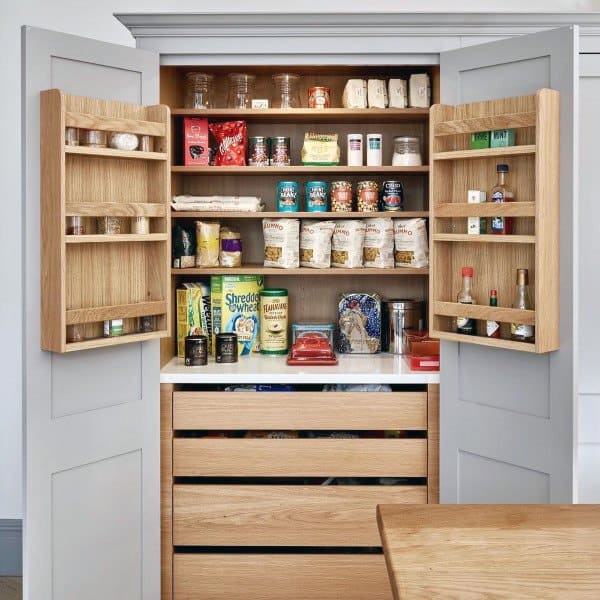 Top 70 Best Kitchen Pantry Ideas Organized Storage Designs