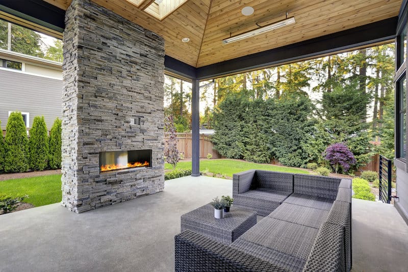 Cozy and Inspiring Outdoor Fireplace Designs and Ideas for Men