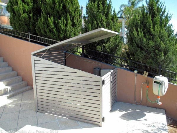Top 40 Best Pool Equipment Cover Ideas Concealed Designs