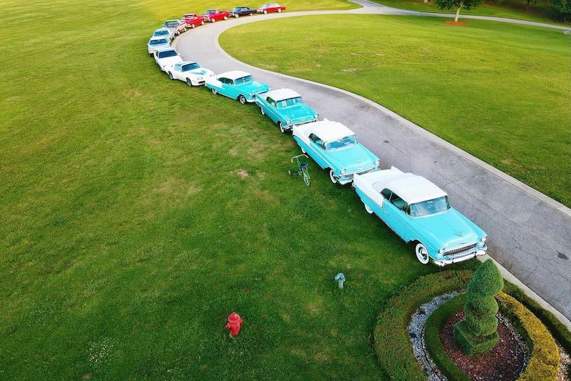 Rick Ross Car Show Harleydavidson Limo Mix Of Bike, Car And Bus