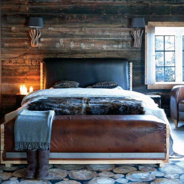 Top 40 Best Rustic Bedroom Ideas Vintage Designs