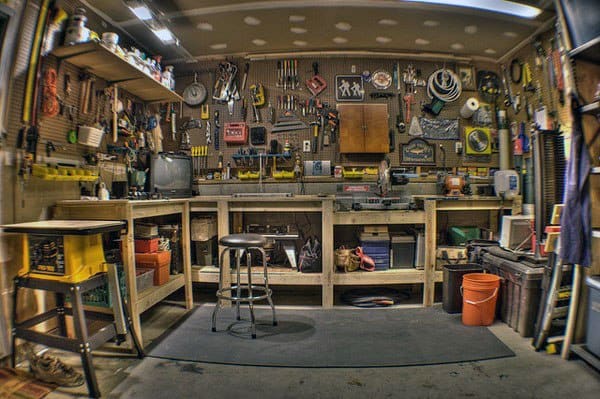 Top 60 Best Garage Ideas Manly Working Spaces