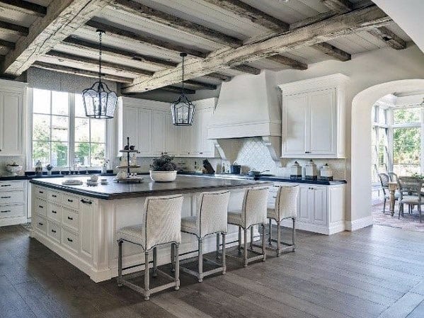 Top 50 Best Rustic Ceiling Ideas Vintage Interior Designs