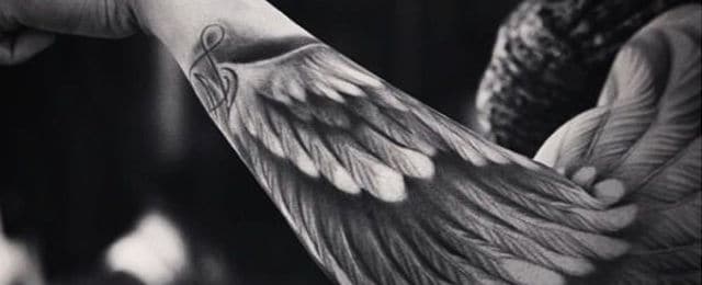 Top 101 Best Wing Tattoo Ideas - [2021 Inspiration Guide] 260_x_640_jpg