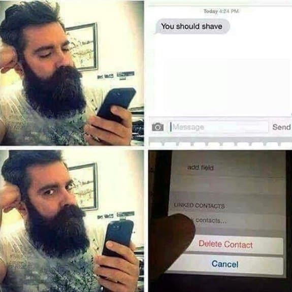 Top 60 Best Funny Beard Memes Bearded Humor And Quotes