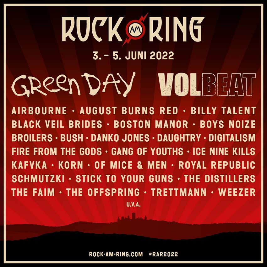 rock am ring 2023 tickets Rock Am Ring' & 'Rock Im Park' 2022 Lineup Announced | Nextmosh