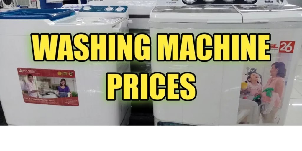 Latest Washing Machine Prices in Philippines