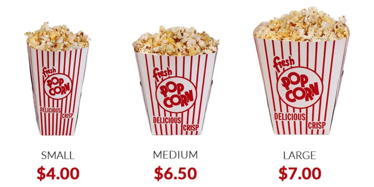 How Much Does A Box Of Popcorn Cost