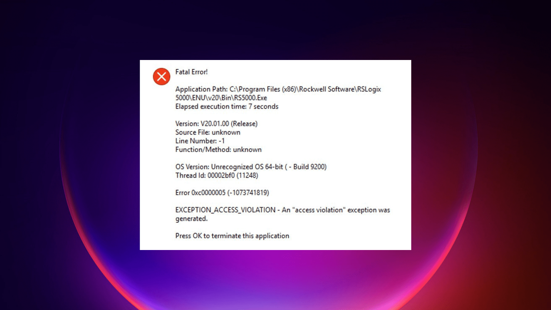 Exception_access_violation on Windows 11 Best Fixes