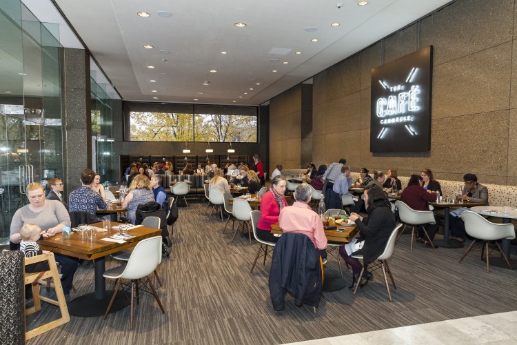 The Café Carnegie opens in Oakland as a culinary destination