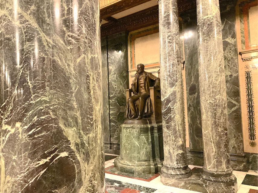 Where is Pittsburgh's only statue of Andrew Carnegie?