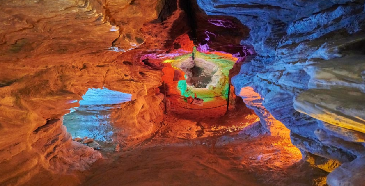 Inside these 7 Pennsylvania caverns, it's always a cool temperature