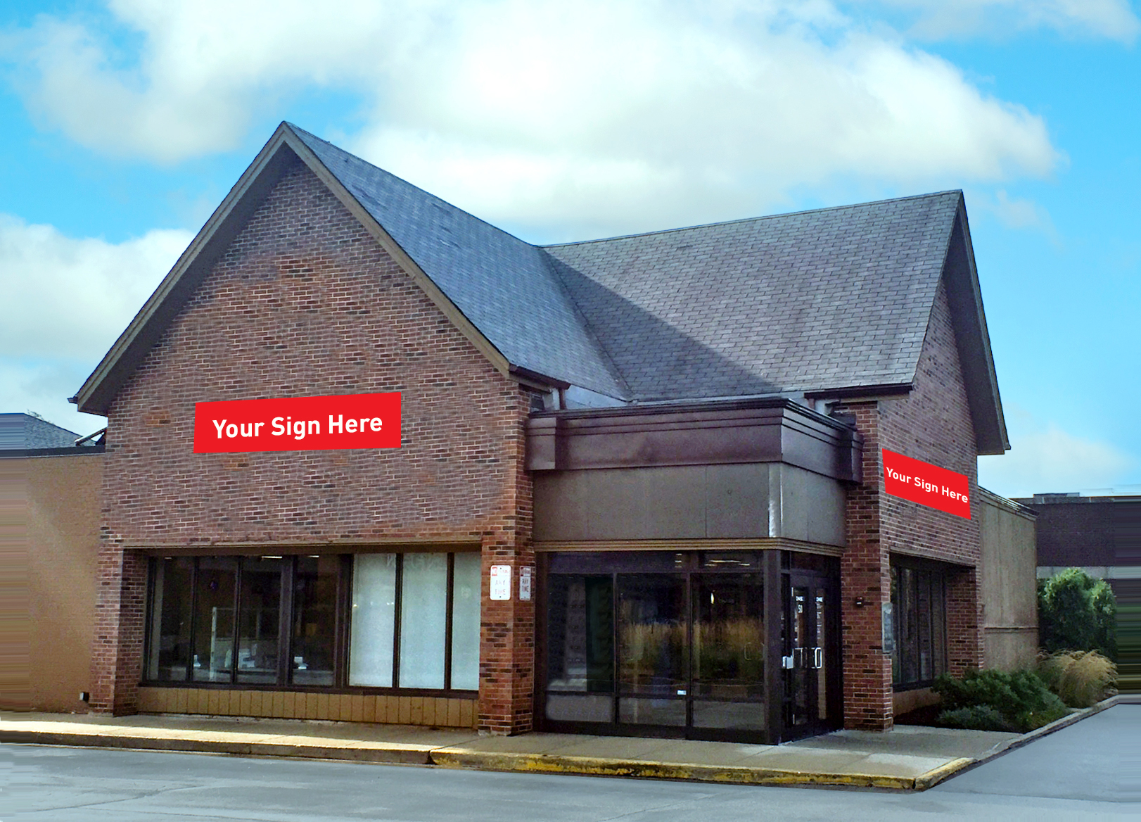 Chase Available sign Next Realty