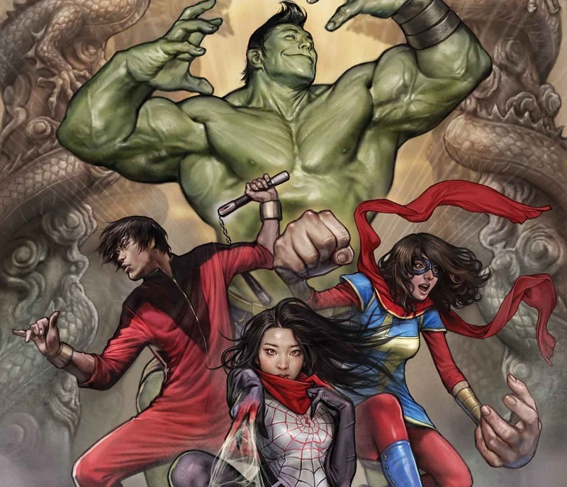 Marvel Assembles its Asian American Superheroes in One Epic Team Up Event