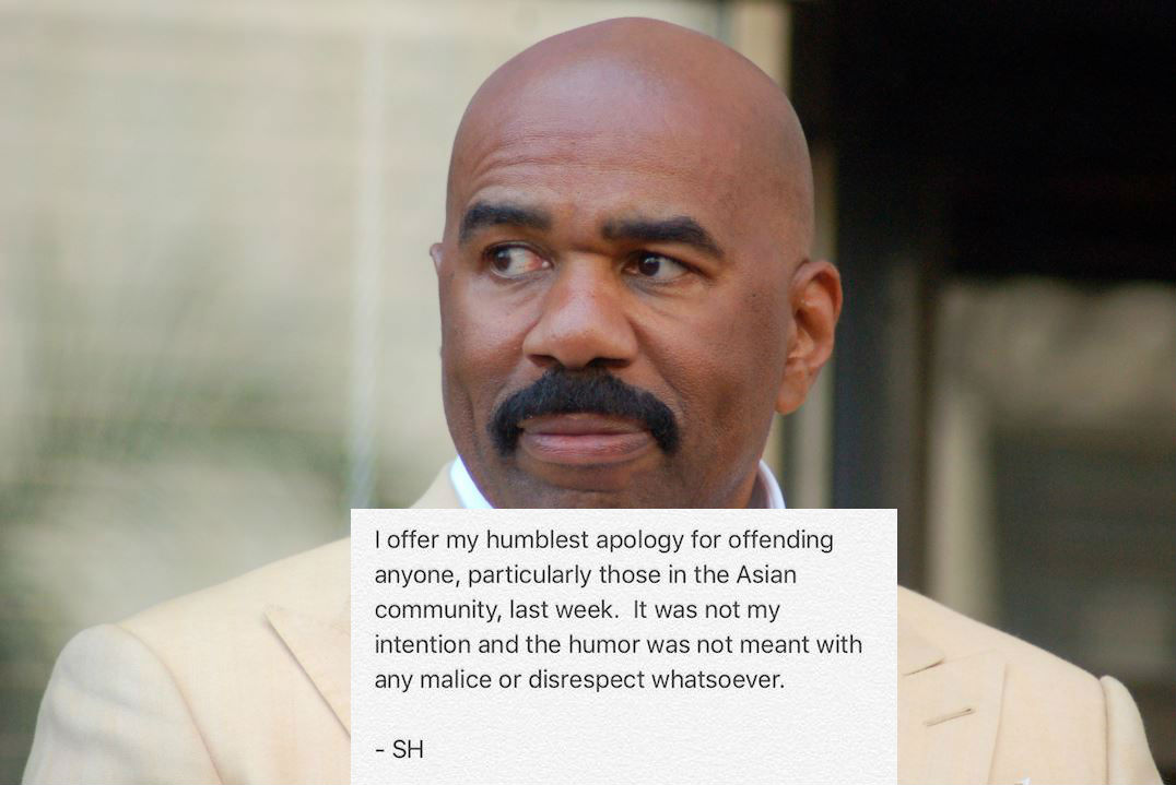 Steve Harvey Gives the Most Pathetic Apology of All Time