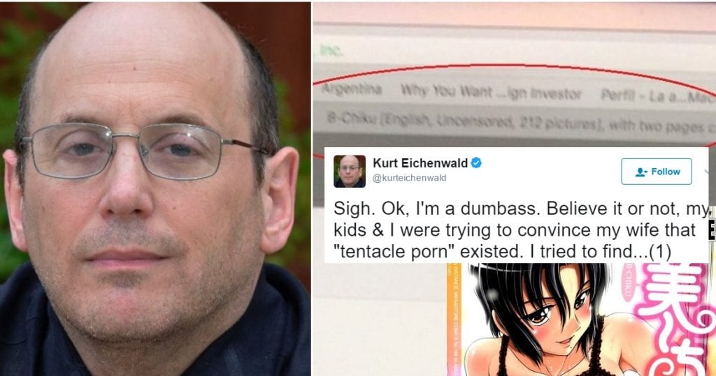 Newsweek Journalist Accidentally Tweets Hentai Porn, Blames it On Wife