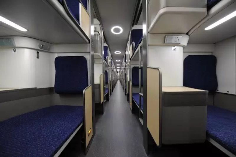 China's New HighSpeed Sleeper Train is Literally a 'Moving Hotel'