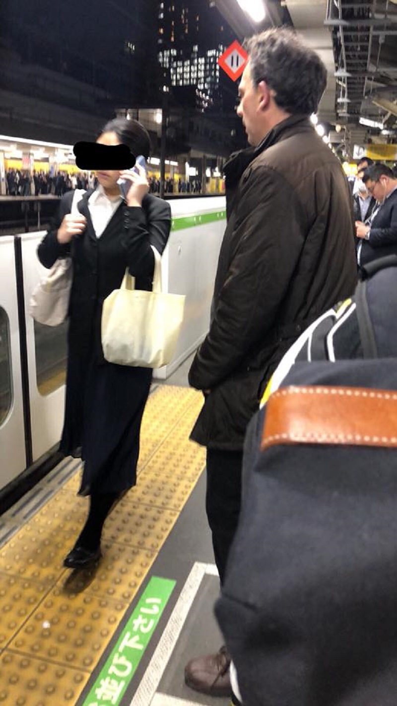 Sex Predator Caught on Video Molesting Women in Japan's Subway