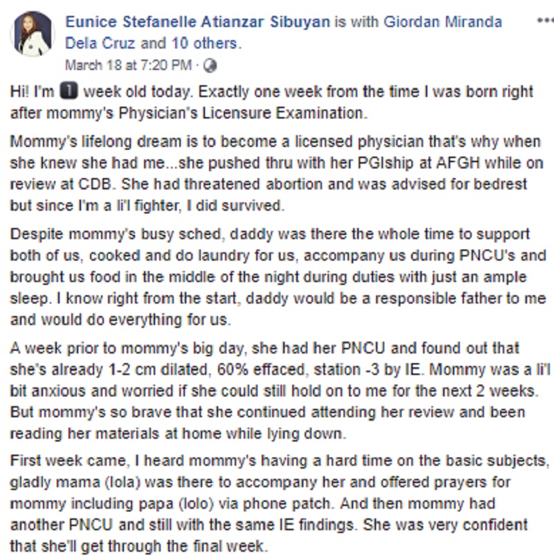 Pregnant Filipino Woman Takes Her Medical Board Exams While Going