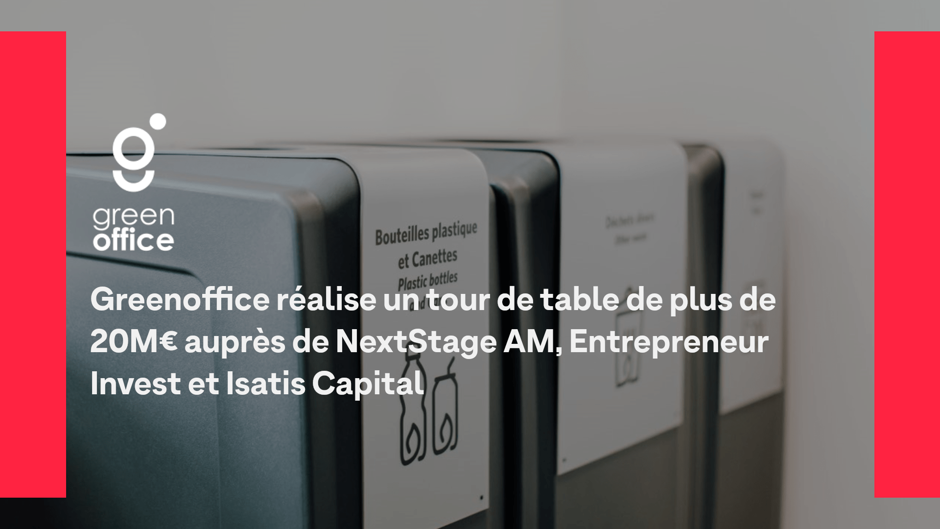 [Press release] Greenoffice, the leading player in innovative CSR