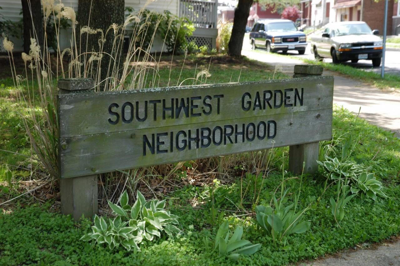 Southwest Gardens Neighborhood St Louis Fasci Garden