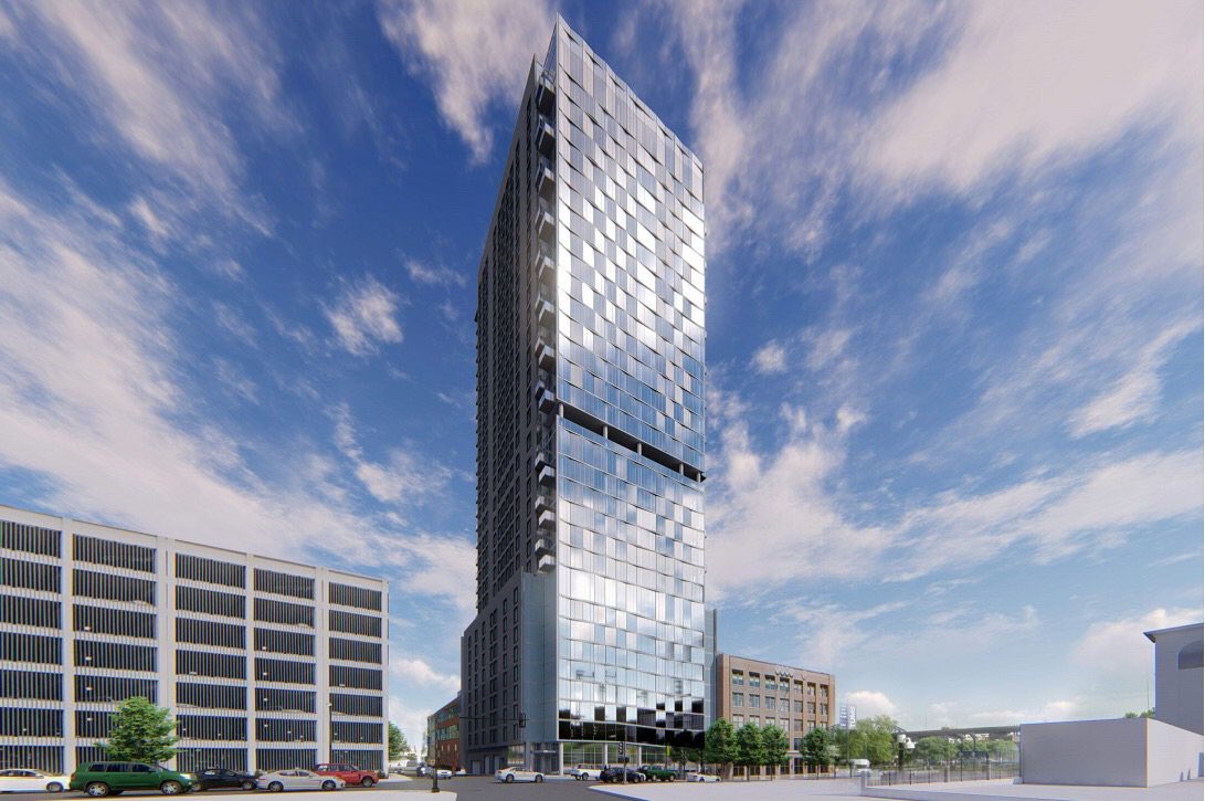 Second New Residential Tower Proposed Overlooking Busch Stadium NextSTL