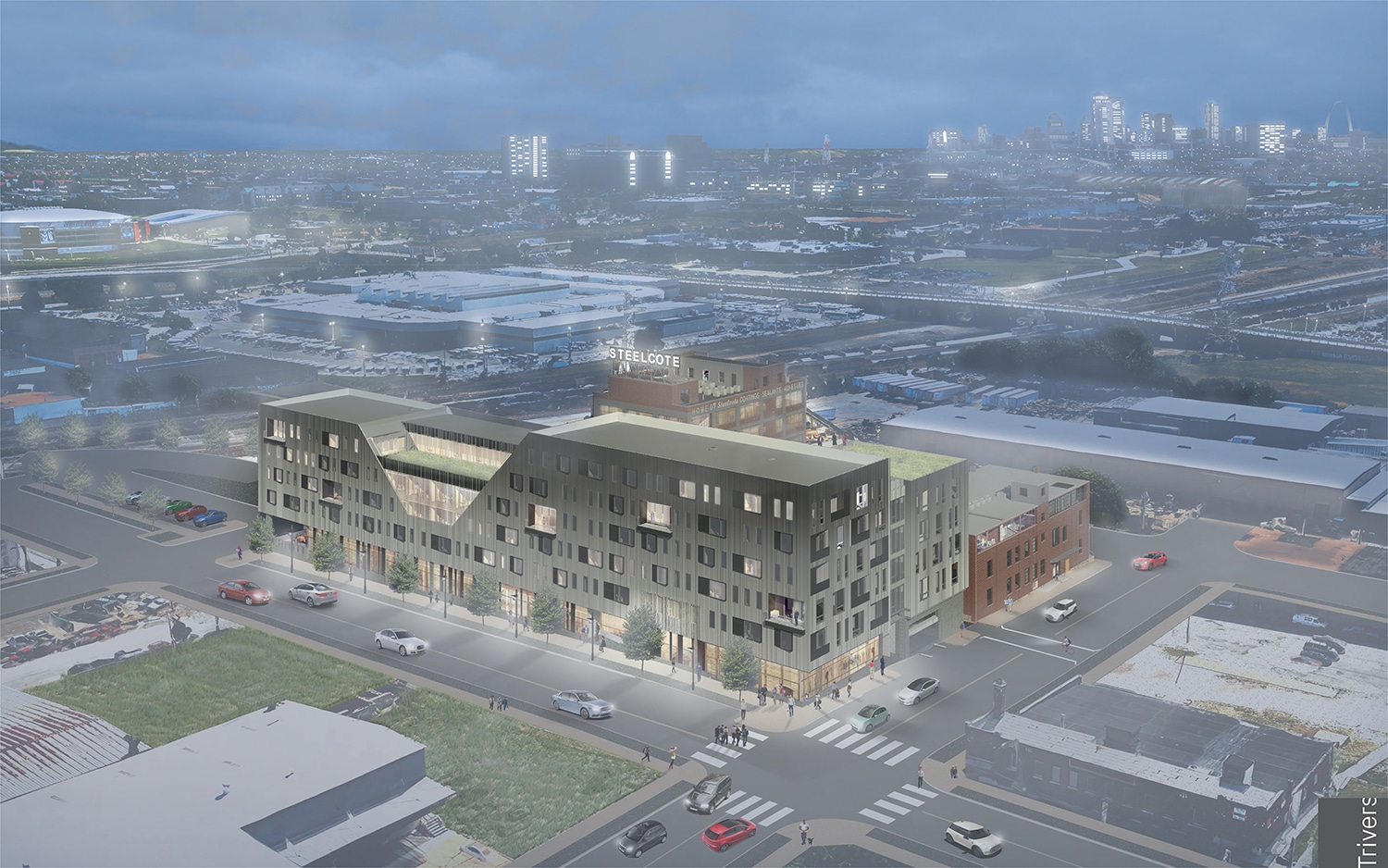 Permit Issued for Steelcote Flats NextSTL