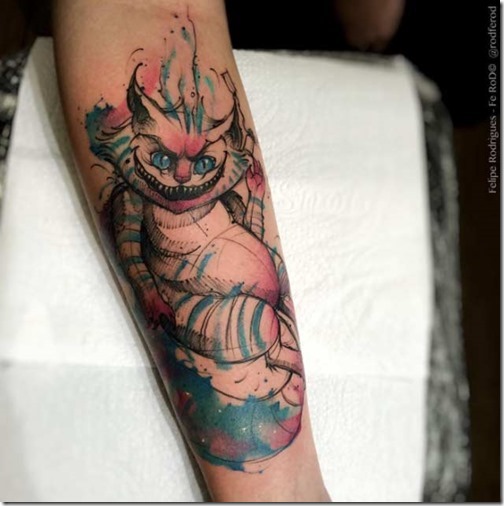 Greatest Of Alice In Wonderland Tattoos - Nexttattoos 506_x_504_jpg