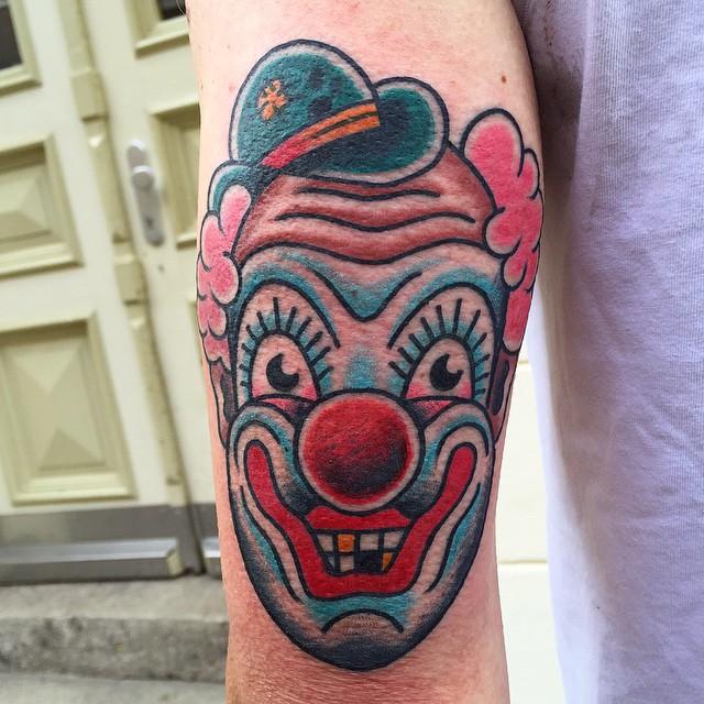 65 Clown Tattoos - Nexttattoos 640_x_640_jpg