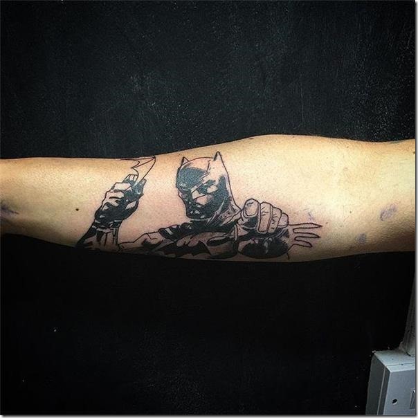 60 Superb Batman Tattoo Options And Discover The Inspiration - Nexttattoos 604_x_604_jpg